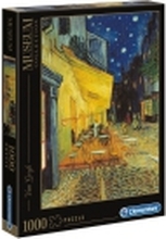 Clementoni Museum Collection - Van Gogh: Café Terrace at Night - puslespill - 1000 deler