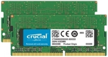 Crucial - DDR4 - sett - 32 GB: 2 x 16 GB - SO DIMM 260-pin - 2666 MHz / PC4-21300 - CL19 - 1.2 V - ikke-bufret - ikke-ECC