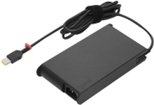 Lenovo ThinkPad 230W Slim AC Adapter (Slim-tip) - Strømadapter - AC 90-265 V - 230 watt - svart - for ThinkPad P1 Gen 5 P15v Gen 2 P15v Gen 3 P17 Gen 2 T15p Gen 2 X1 Extreme Gen 5