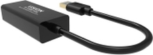 Vision TC-USBETH/BL - Nettverksadapter - USB 2.0 - Gigabit Ethernet x 1 - svart