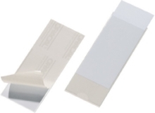 Durable Pocketfix, Gjennomsiktig, Rektangel, Polypropylen (PP), 60 mm, 150 mm, 10 stykker