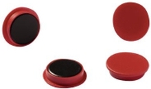 DURABLE - Magnet - 3,2 cm diameter - rød (en pakke 20)