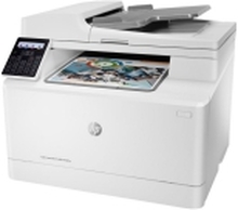 HP Color LaserJet Pro MFP M183fw - Multifunksjonsskriver - farge - laser - 216 x 297 mm (original) - A4/Legal (medie) - opp til 16 spm (kopiering) - opp til 16 spm (trykking) - 150 ark - 33.6 kbps - USB 2.0, LAN, Wi-Fi(n)