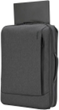Targus Cypress Convertible Backpack with EcoSmart - Notebookryggsekk - 15.6 - grå