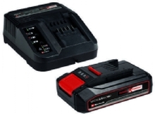 Einhell PXC-Starter-Kit, Batteri- og ladersett, 2,5 Ah, 18 V, Sort, Rød, 0,83 timer, 200 - 250 V
