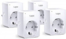 Tapo P100 V2 - Smartplugg - trådløs - 802.11b/g/n, Bluetooth 4.2 - 2.4 Ghz (en pakke 4)