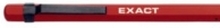 Exact pencilafgrater HSS, fast - med fast HSS klinge C-10 (= E100) og clip - pakke a 10 stk