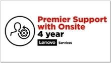 Lenovo Onsite + Premier Support - Utvidet serviceavtale - deler og arbeid - 4 år - på stedet - responstid: NBD - for ThinkSmart Core for Logitech ThinkSmart Hub 11H0, 11H2 ThinkSmart Hub 500 10V5, 10V6