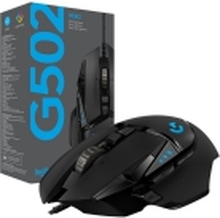 Logitech® | Gaming Mouse G502 Hero - 11 knapper - Kabel - USB - Sorter