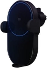 Xiaomi Mi Wireless Car Charger - Trådløs ladeholder for bil + bilstrømadapter - 20 watt - 3 A - svart