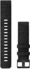 Garmin QuickFit - Klokkestropp for smart armbåndsur - røsslyngsvart - for fenix 6 fenix 7 Forerunner 965 Instinct Solar