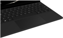 Microsoft Surface Go Type Cover - Keyboard - med styreflate, akselerometer - bakgrunnsbelyst - Engelsk - svart - kommersiell - for Surface Go, Go 2