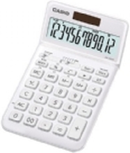 Casio JW-200SC - Skrivebordskalkulator - 12 sifre - solpanel, batteri - hvit