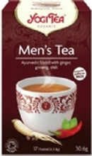 YOGI TEA_Men's Tea ayurvedic tea for men with ginger ginseng and chili 17 sachets