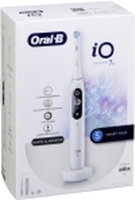 Oral-B iO 4210201362982, Voksen, Roterende Tannbørste, Daglig stell, Grundig rens, Gum omsorg, Sensitiv / Myk, Whitening, Hvit, Hvit, Rund