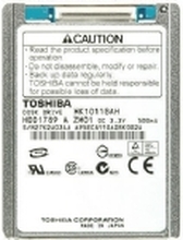 Toshiba MK1011GAH - Harddisk - 100 GB - intern - 1,8 - ATA-100 - 4200 rpm - buffer: 8 MB
