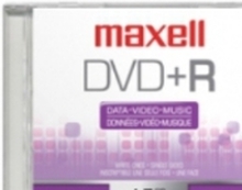 Maxell 275735, DVD+R, 120 mm, CD-boks, 25 stykker, 4,7 GB
