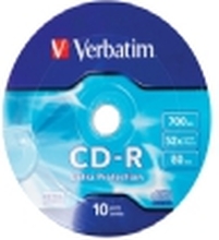 Verbatim - 10 x CD-R - 700 MB (80 min) 52x - spindel