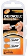 Duracell DA13 ACUSTICA, Single-use battery, Zink-luft, 1,4 V, 6 stykker, Metallisk, Oransje, Knapp/mynt