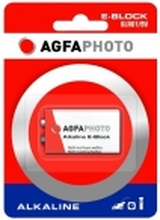 AgfaPhoto - Batteri 6LR61 - Alkalisk