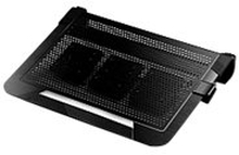 Cooler Master Notepal U3 Plus - Notebookvifte - 80 mm - svart