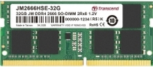 Transcend JetRAM - DDR4 - modul - 32 GB - SO DIMM 260-pin - 2666 MHz / PC4-21300 - CL19 - 1.2 V - ikke-bufret - ikke-ECC