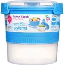 Sistema - Lunch Stack To Go 965ml - Blue
