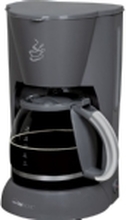 Clatronic KA 3473, Kaffebrygger (drypp), 1,5 l, Malt kaffe, 900 W, Grå