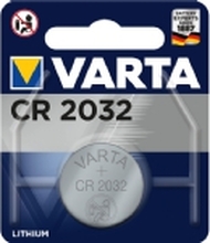 Varta - CR2032 batteri - Li/MnO2 - 230 mAh