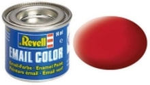 Revell Email Color 36 Carmine Red Mat, Scale Model Engineering Objects