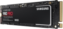 Samsung 980 PRO MZ-V8P500BW - SSD - kryptert - 500 GB - intern - M.2 2280 - PCIe 4.0 x4 (NVMe) - buffer: 512 MB - 256-bit AES - TCG Opal Encryption - for Intel Next Unit of Computing 13 Extreme Kit - NUC13RNGi5, 13 Extreme Kit - NUC13RNGi7