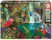 Educa Puzzle 1 000 pieces Tropical parrots