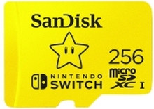 SanDisk Nintendo Switch - Flashminnekort - 256 GB - UHS-I U3 - microSDXC UHS-I - for Nintendo Switch