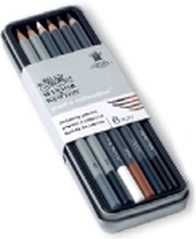 Sketching pencil 6pcs in tin box