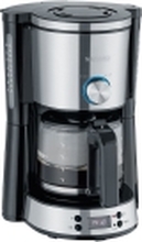 SEVERIN KA 4826 - Kaffemaskin - 10 kopper - børstet rustfritt stål / svart