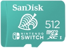 SanDisk Nintendo Switch - Flashminnekort - 512 GB - UHS-I U3 / Class10 - microSDXC UHS-I