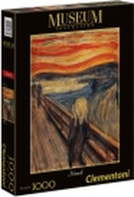 Clementoni Museum Collection - Munch: The Scream - puslespill - 1000 deler
