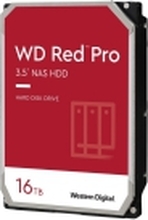 WD Red Pro WD161KFGX - Harddisk - 16 TB - intern - 3.5 - SATA 6Gb/s - 7200 rpm - buffer: 512 MB
