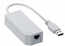 Nintendo Wii U Lan Adapter, Hvit, Wii U, Koblet med ledninger (ikke trådløs), 1 stykker