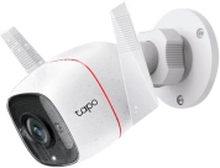 Tapo C310 - Nettverksovervåkingskamera - utendørs - støvsikker / værsikker - farge (Dag og natt) - 3 MP - 2304 x 1296 - 2304p - fastfokal - lyd - trådløs - Wi-Fi - GbE - H.264 - DC 9 V