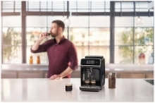 Philips Series 2200 EP2224 - Automatisk kaffemaskin med capuccinatore - 15 bar - sort/kashmir-grå
