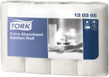 Køkkenrulle Tork Extra Soft 3-lags K1 hvid 12,2m - (48 ruller pr. pakke)