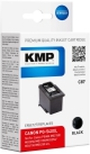 KMP C87 - 21 ml - svart - kompatibel - blekkpatron (alternativ for: Canon 5222B005, Canon PG-540XL) - for Canon PIXMA MG3150, MG3550, MG3650, MG4250, MX395, MX475, MX525, MX535, TS5150, TS5151