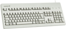 CHERRY G80-3000 - Tastatur - PS/2, USB - Storbritannia - lysegrå