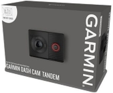 Garmin Dash Cam Tandem - Dashboardkamera - 1440p / 30 fps - 3,7 MP - trådløst nettverk, Bluetooth - GPS - G-Sensor
