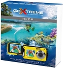 Easypix GoXtreme Reef - Digitalkamera - kompakt - 8.0 MP / 24.0 MP (interpolert) - 1080 p - under vannet inntil 3 m - gul