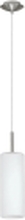 Eglo Troy 3 - Taklampe - 1 sokkel - E27 - satin-nikkel, painted white