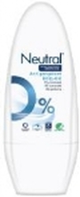 Deodorant roll-on Neutral uden Parfume 50 ml - (6 stk.)