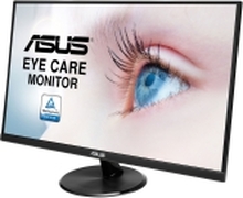 ASUS VP279HE - LED-skjerm - 27 - 1920 x 1080 Full HD (1080p) @ 75 Hz - IPS - 250 cd/m² - 1000:1 - 5 ms - HDMI, VGA - svart