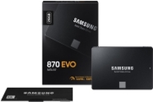 Samsung 870 EVO MZ-77E250B - SSD - kryptert - 250 GB - intern - 2.5 - SATA 6Gb/s - buffer: 512 MB - 256-bit AES - TCG Opal Encryption